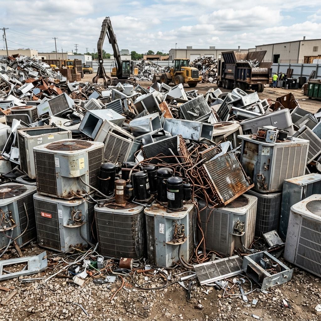 AC compressor scrap